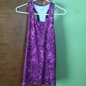 Magenta Reebok tank top